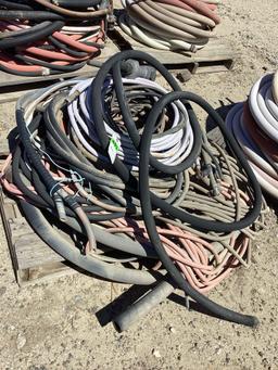 Pallet lot of assorted hoses