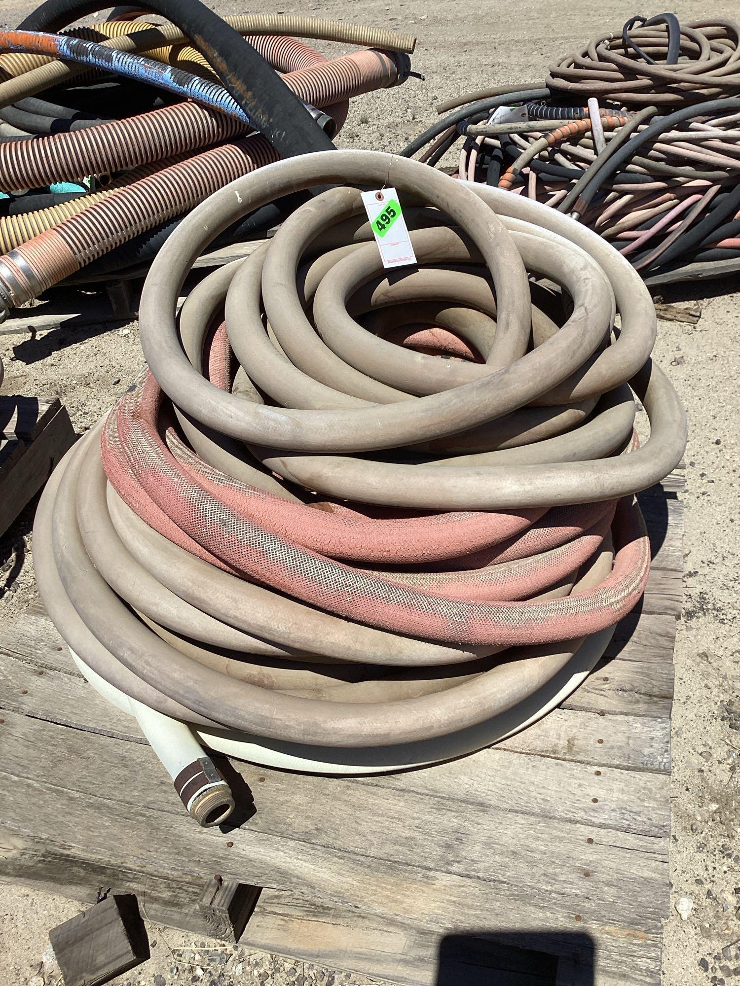 Pallet lot of assorted hoses