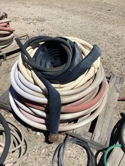 Pallet lot of assorted hoses
