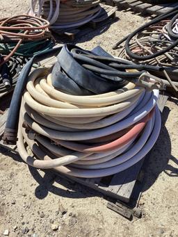 Pallet lot of assorted hoses