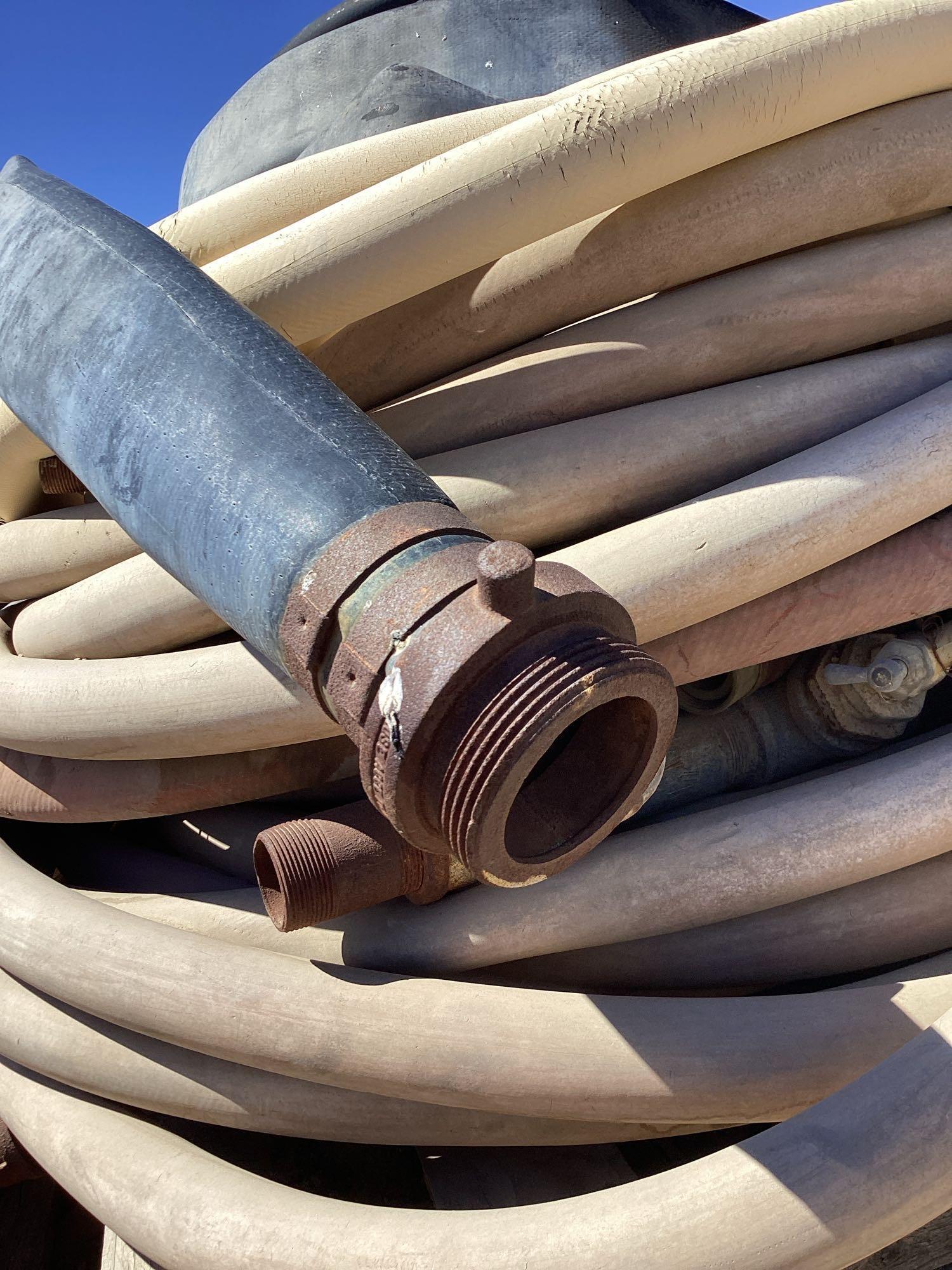 Pallet lot of assorted hoses