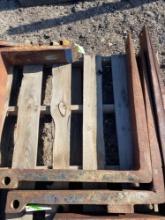 Lot Of (2) 3FT Forks For Forklift
