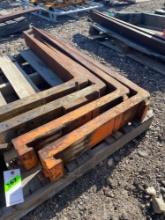 Lot Of (2) 4FT Forks For Forklift