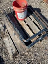 Lot Of (2) 4FT Forks For Forklift