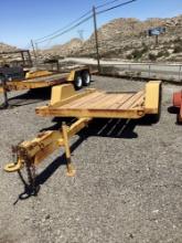 10ft. Tilt Bed Trailer w/ Hydraulic Brakes