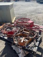 Pallet Lot Of Basketball Hoops