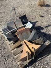 Pallet Lot Of Wheel Chocks