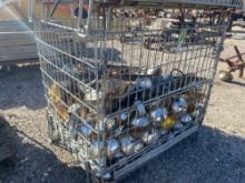 Steel Wire Cage With Contents