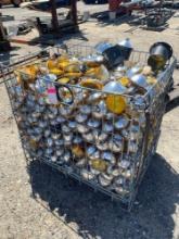 Steel Wire Cage With Contents