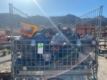 Steel Wire Cage With Contents
