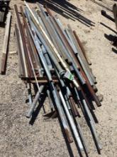 Pallet lot of assorted pipes