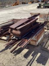 Pallet lot of rivet racking