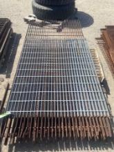 Pallet Lot Of Steel Grates