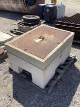 concrete manhole