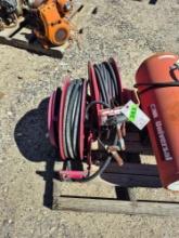 (2)Purple Wave Hydraulic Hose Reels