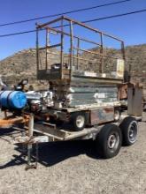 Economy Scissor Lift w/ Trailer