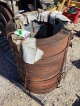 (12) Rolls of metal banding strap