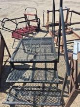 3 Step Metal Stairs