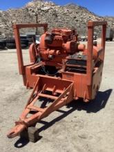 Essick diesel trench roller