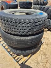 Lot of 3 truck tire 14/80R20