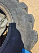 (2)Michelin Omnibib tractor tire 17.5-24