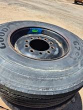 Lot of 3 Truck Tires 315/80R22.5