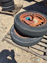 Lot of 2 Kubota L2600 compact Utility Tractor Tires