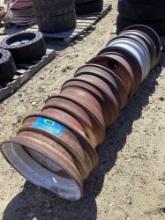 Bulk lot of assorted rims