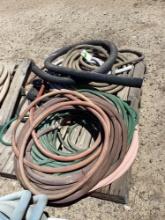 Pallet lot of assorted hoses