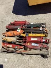 (10) hydraulic cylinders