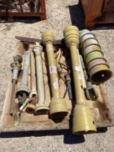 Pallet lot of PTO shafts
