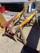 (2) 2ft. tall saw horses