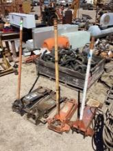 Lot of (4) floor jacks