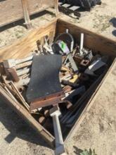Box Lot Of Various Machine Parts