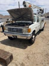1991 Ford F450 Boom Truck