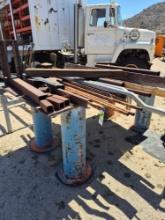 Industrial Work Bench and Scrap Metal