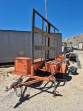 Traffic Warning Sign Trailer