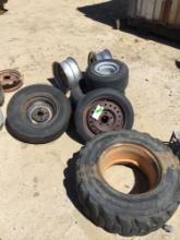 Lot Of Tires And Rims