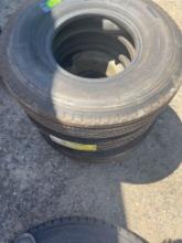 (4) Bridgestone R187 Tires