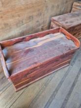 Hand Crafted Wooden Chest/Coffee Table