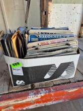 Box Lot of License Plates