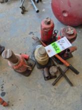 Lot of Bottle Jacks