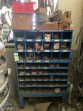 Shelf lot of assorted tire weights