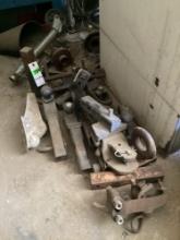 Lot of assorted tow hitches