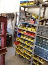 Shelf lot of assorted parts