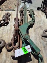 Lot of Chain Binders/Levers