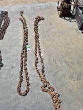 (2) Heavy Duty Chains