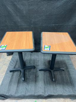 Lot of 2 Wooden Tables