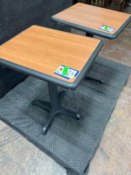 Lot of 2 Wooden Tables