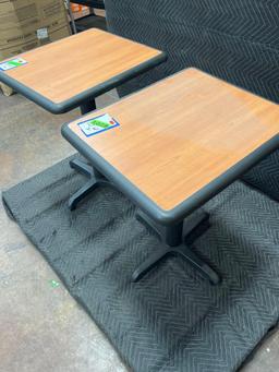Lot of 2 Wooden Tables